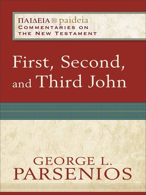 cover image of First, Second, and Third John